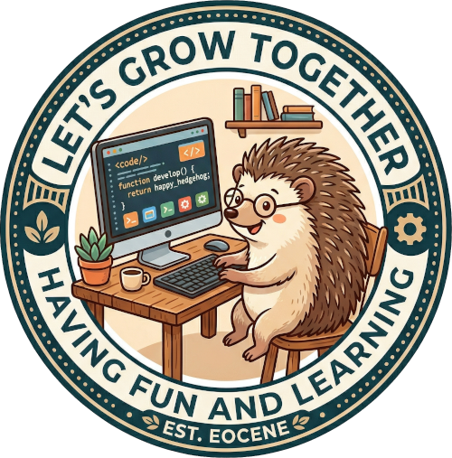 Chatlogo - Hedgehog Coder Emblem
